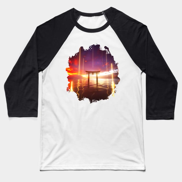 Torii Baseball T-Shirt by Feilvan